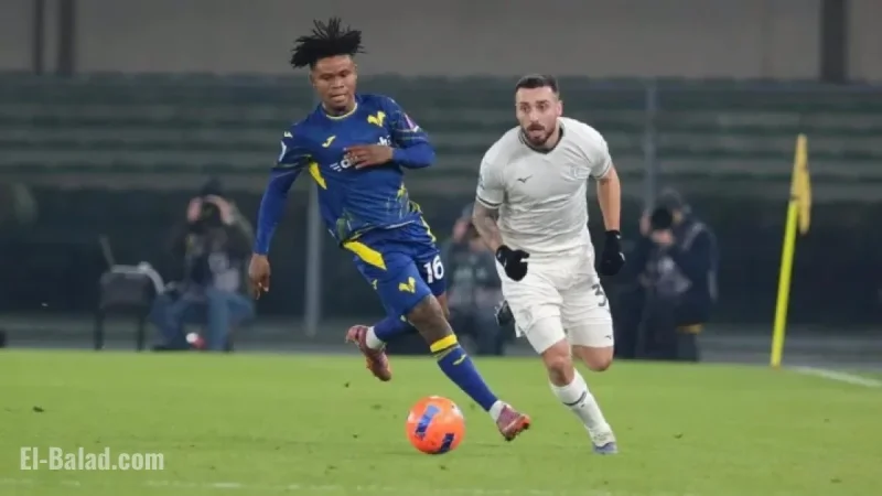 Serie A: Verona and Lazio Locked in 0-0 Stalemate at Halftime
