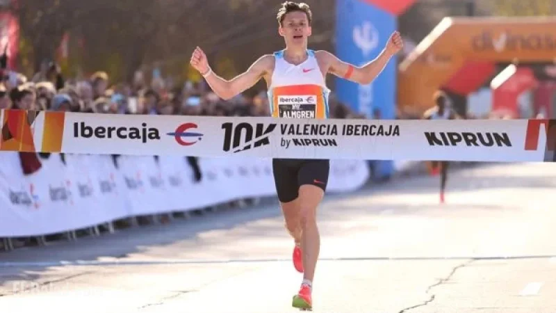 Almgren, Jepchirchir Triumph in Valencia Race