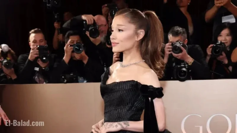 Ariana Grande Shines with Iconic High Ponytail at 2026 Golden Globes