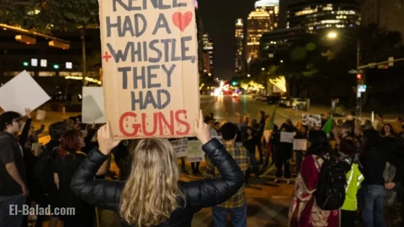 Austin Anti-ICE Protests Continue for Third Day After Fatal Shooting