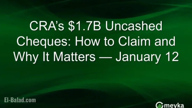 Claim Your Share: CRA’s $1.7B Uncashed Checks Explained