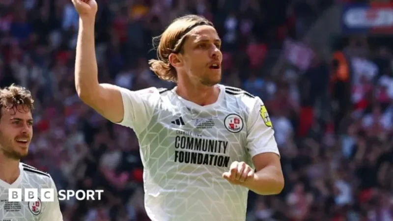 Crawley Town Re-Signs Striker Orsi from Wimbledon