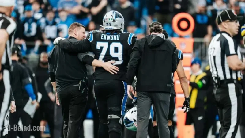 Ikem Ekwonu Ruptures Patellar Tendon in Playoff Defeat