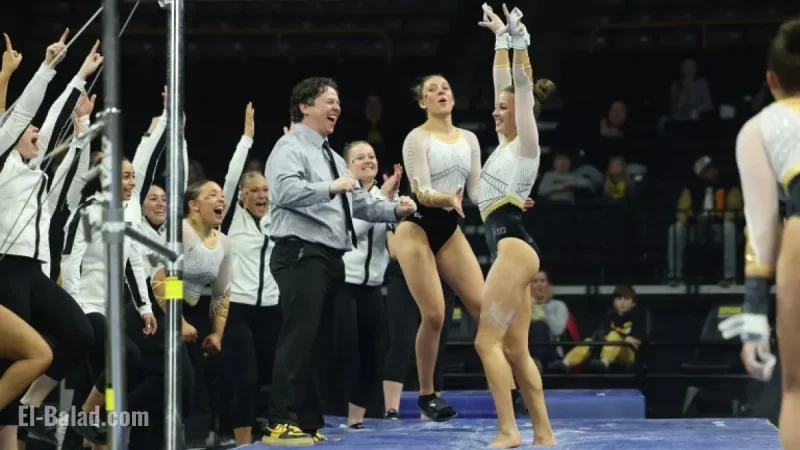 Iowa Triumphs in Border Battle Quad Meet Victory