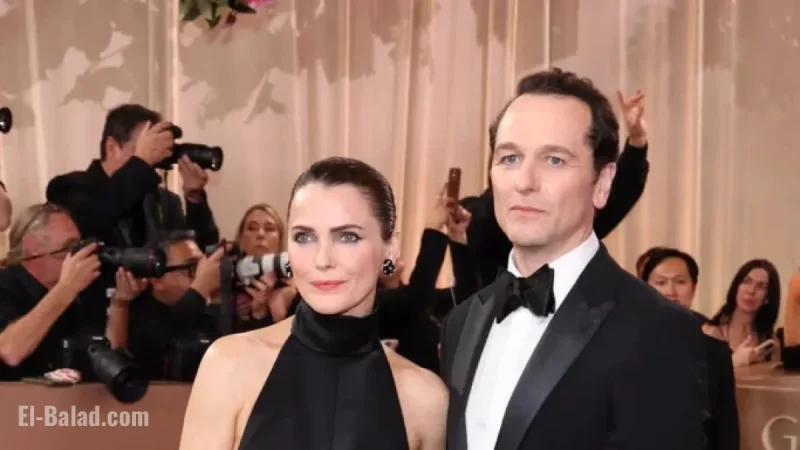 Keri Russell, Matthew Rhys Enjoy Date Night at 2026 Golden Globes