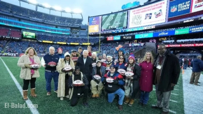 Kraft Family and Gillette Grant $185,000 to Nonprofits in Pregame Ceremony