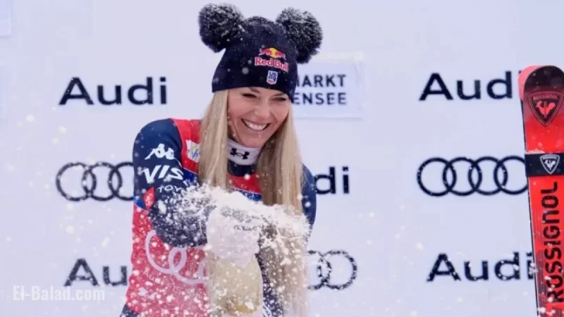 Lindsey Vonn Secures Second Olympic Season Win at World Cup Downhill
