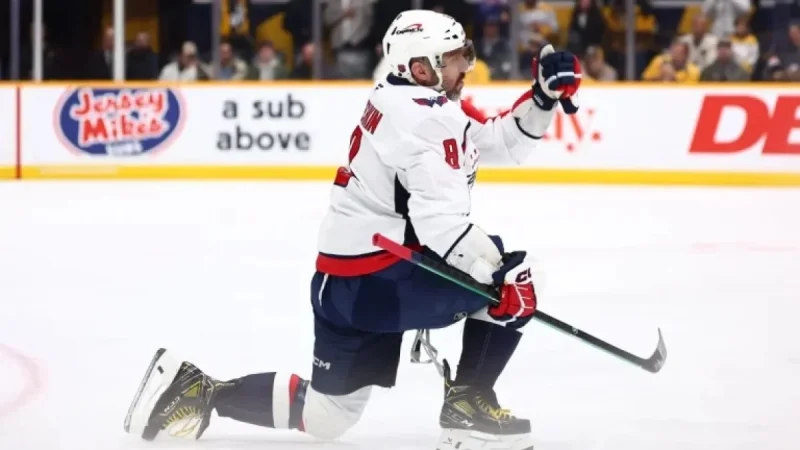 Ovechkin Nets 20 Goals for 21st Season, Secures 2nd in NHL History