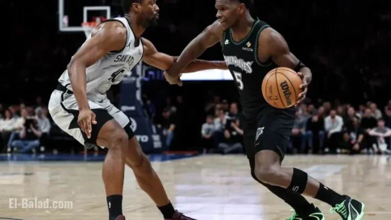 San Antonio Spurs Face Minnesota Timberwolves in Anticipated Game Preview
