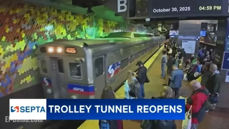SEPTA Restores Morning Express; Center City Trolley Tunnel Reopens