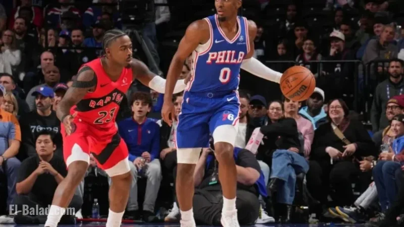 Sixers Begin Toronto Series, Concluding Road Trip