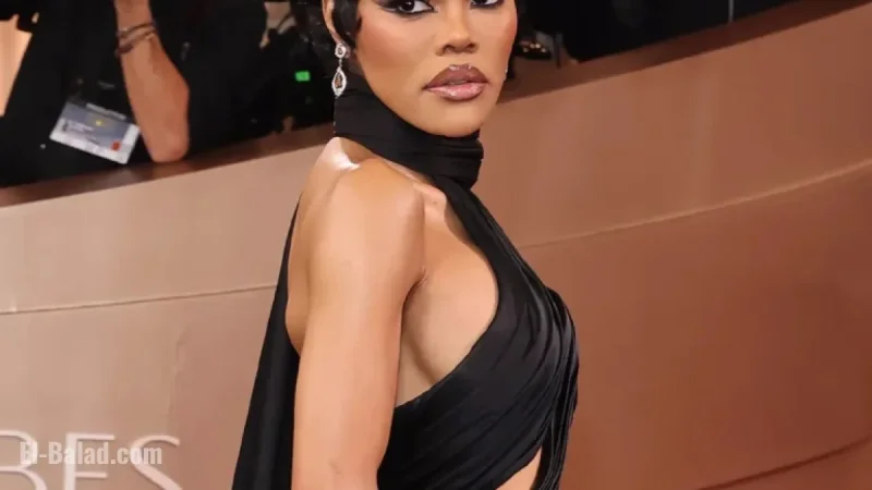 Teyana Taylor Stuns in Bold Red Carpet Fashion at Golden Globes 2026