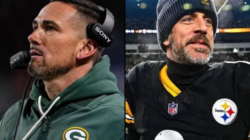 Aaron Rodgers Defends Packers Coach Matt LaFleur, Leaving Him Speechless