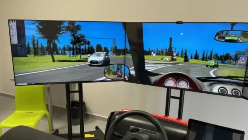Driving Simulator Aids Stroke Recovery at Emile-Roux Hospital