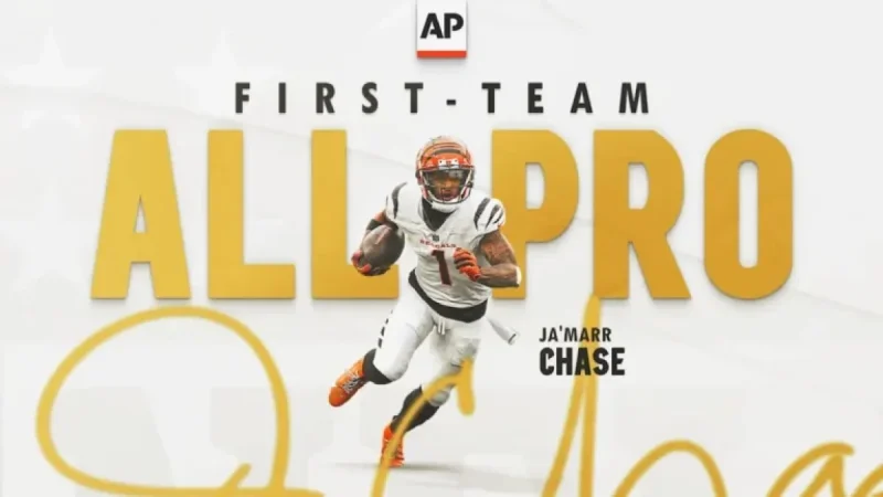 Ja’Marr Chase Earns Second First-Team All-Pro, Joins Bengals Elite