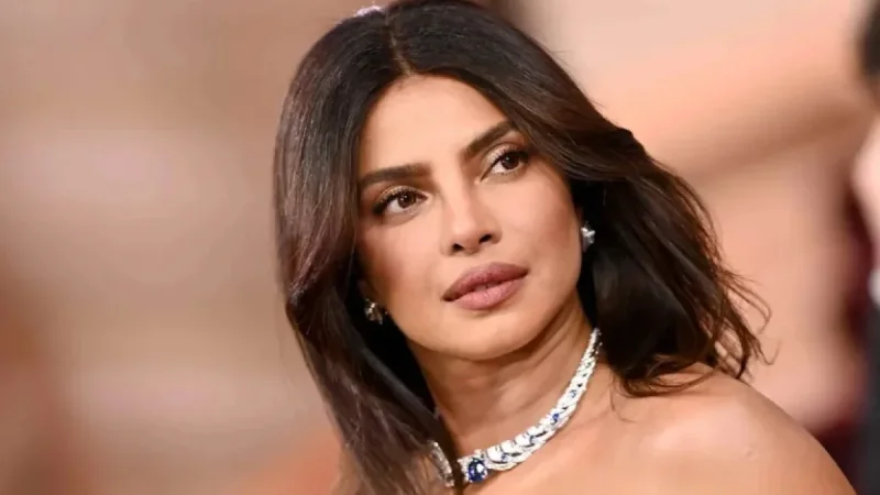 Priyanka Chopra Stuns in Gravity-Defying Corseted Gown at Golden Globes Party