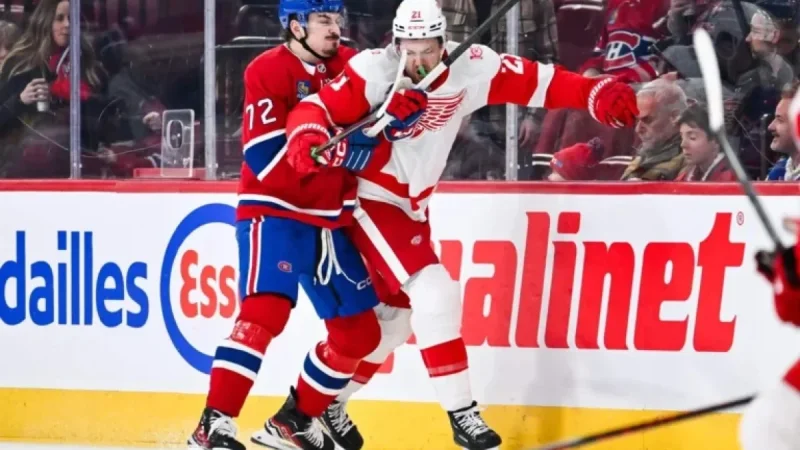 Red Wings Defeat Canadiens, Yet Arber Xhekaj Shines in Performance