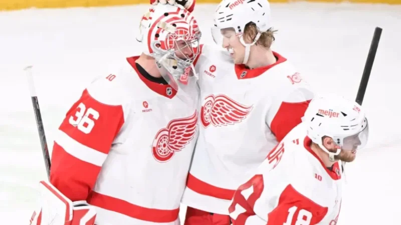 Red Wings Hope Victory Over Canadiens Boosts Future Success