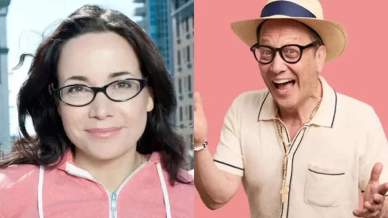 Rob Schneider and Janeane Garofalo Perform Live in Santa Barbara