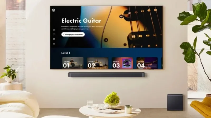 Samsung Integrates Fender Play into TV Home Screens
