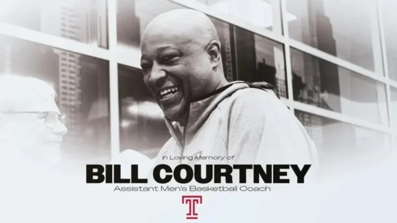 Temple University Honors Late Basketball Coach Bill Courtney