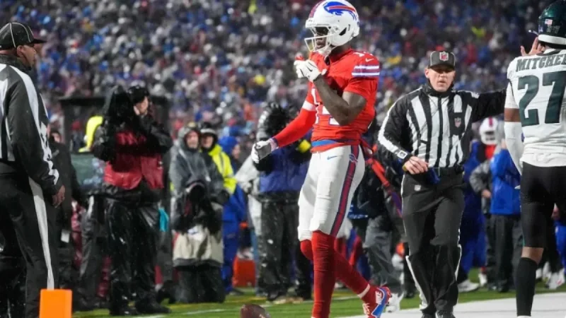 Bills Lose Key Wide Receiver Before Playoff Clash with Broncos