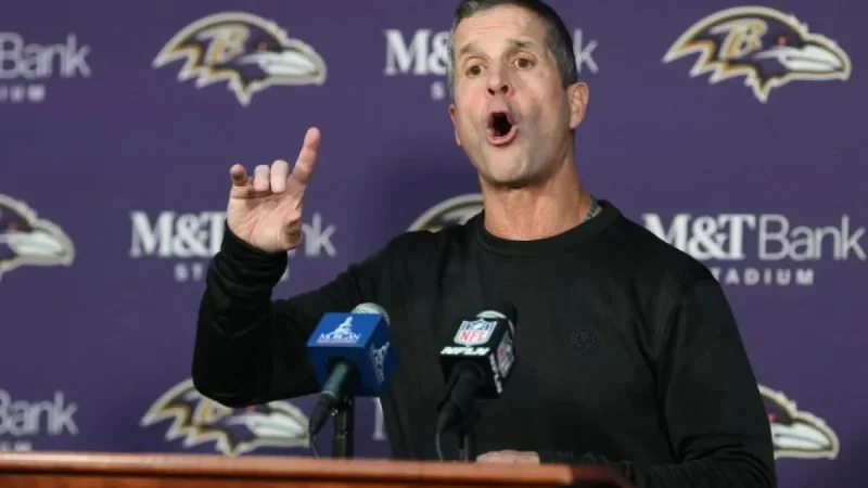 John Harbaugh Conducts First In-Person Interview with Giants Today