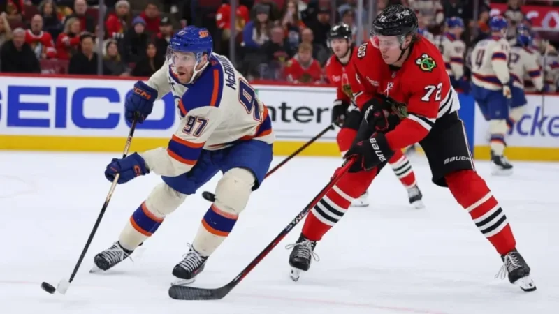 McDavid’s Streak Hits 19 as Oilers Triumph Over Blackhawks