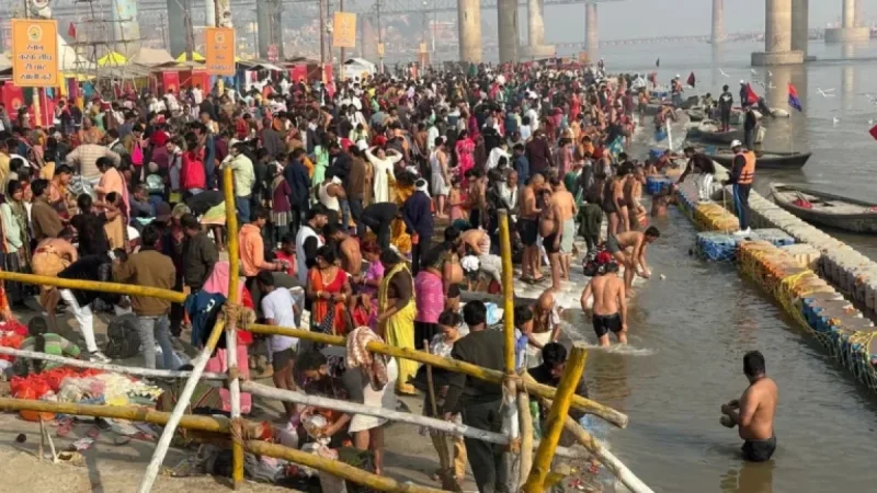 Over 900,000 Devotees Celebrate Ekadashi with Holy Dip in Prayagraj