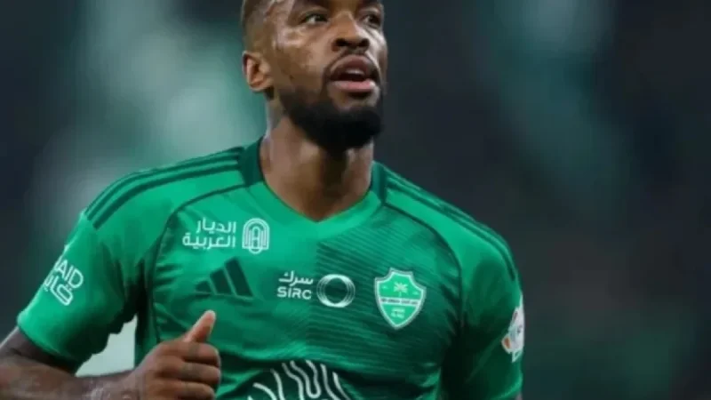 Toney’s 104th-Minute Penalty Lifts Al-Ahli to 2-1 Win Over Al-Taawoun