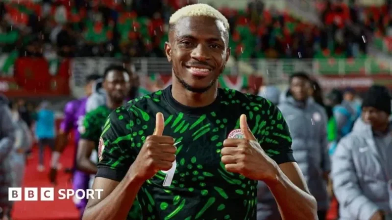 Victor Osimhen Nears Scoring Record in Africa Cup of Nations