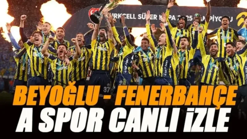 Watch Fenerbahçe vs. Beyoğlu Yeni Çarşı Live on A Spor – Turkey Cup