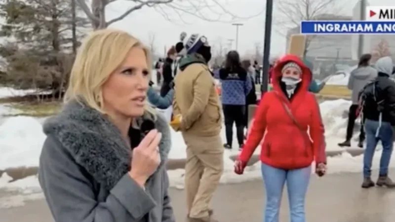 Fox News Host Decries Obscene Gesture at Anti-ICE Protest