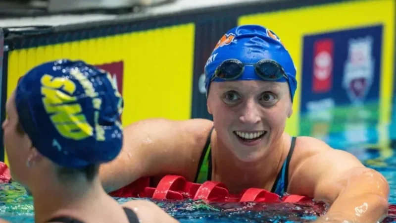 Ledecky Celebrates Historic 1500m Victory: “A Remarkable Year Begins”