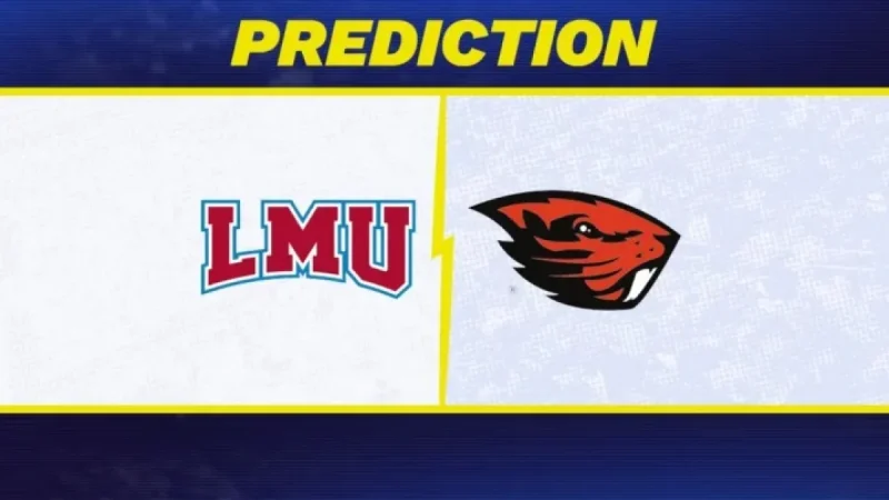 Loyola Marymount Predicted to Win Against Oregon State in NCAA Showdown