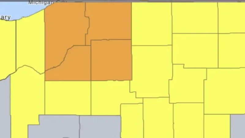 Michiana Counties Issue Travel Warnings Amid Snowy Weather Conditions