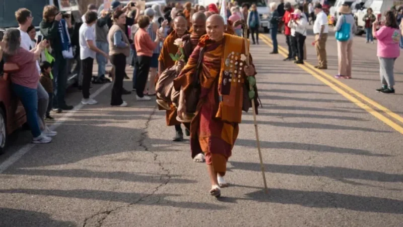 Monks’ 2,300-Mile Peace Journey Reaches Charlotte: Viewing Details Inside