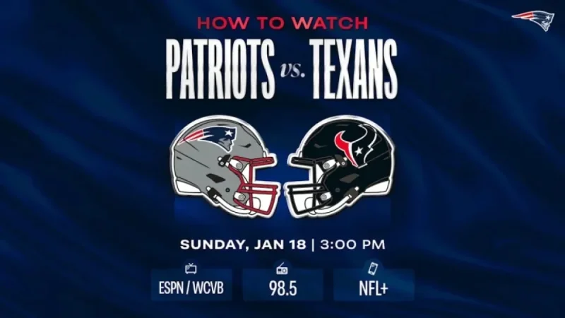 Patriots vs. Texans: Where to Watch or Listen Live