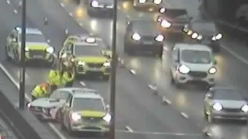 Three-Car Crash Causes Major Delays on M25