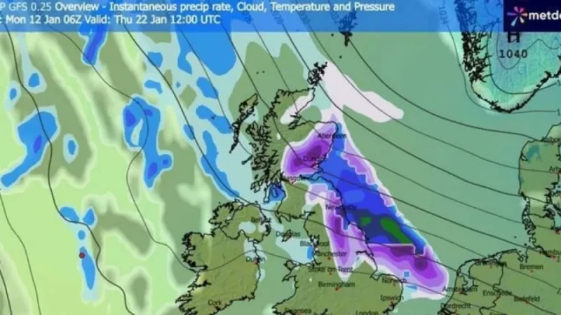 UK Braces for ‘Beast from the East’ Storm with 10 Inches of Snow