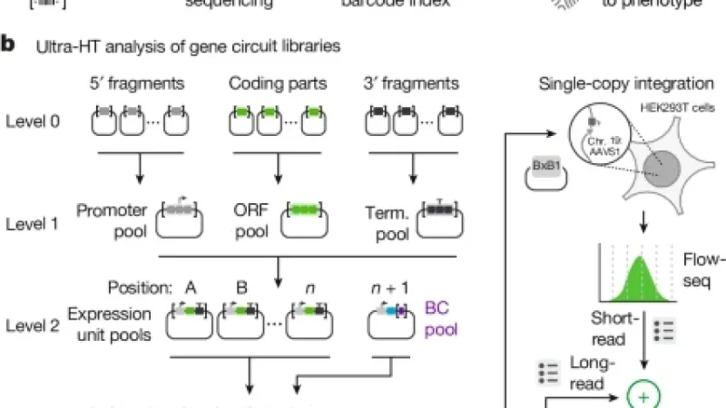Ultra-High-Throughput Mapping Explores Genetic Design Space