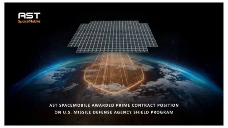 AST SpaceMobile Secures Prime Contract for U.S. Missile Defense SHIELD Program