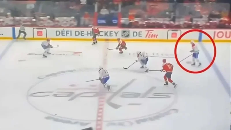 Canadiens Forward Criticized for Costly Error in Capitals Defeat