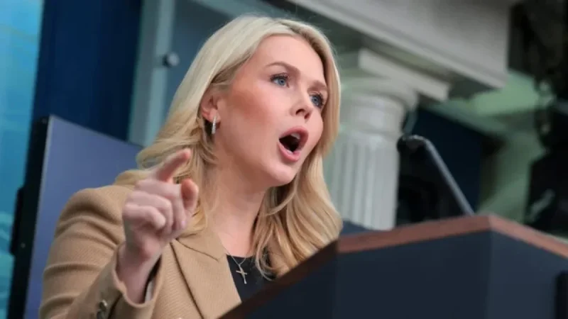 Karoline Leavitt Exits After Reporter Reveals True ICE Statistics