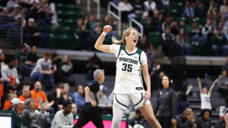 Michigan State Faces Nebraska in Top 25 Showdown Thursday