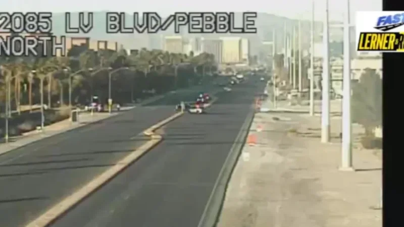 Motorcyclist Critically Injured in South Las Vegas Crash, Police Report