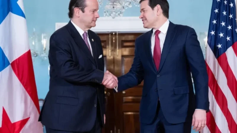 Rubio Praises Panamanian Foreign Minister for Protecting Critical Infrastructure