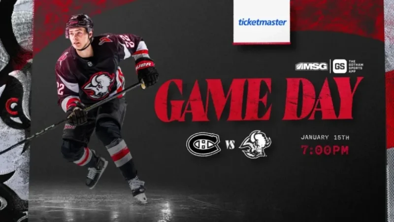 Sabres vs. Canadiens: Watch Live, Lineup Updates, Key Storylines