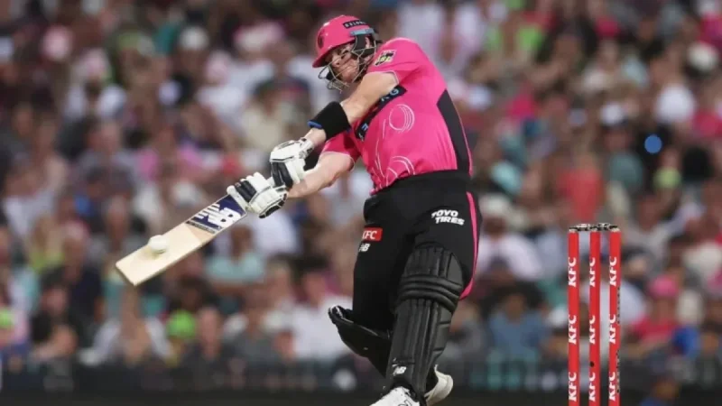 Smith’s 100 Leads Sixers to Victory in Sydney Derby Over Warner’s 110*