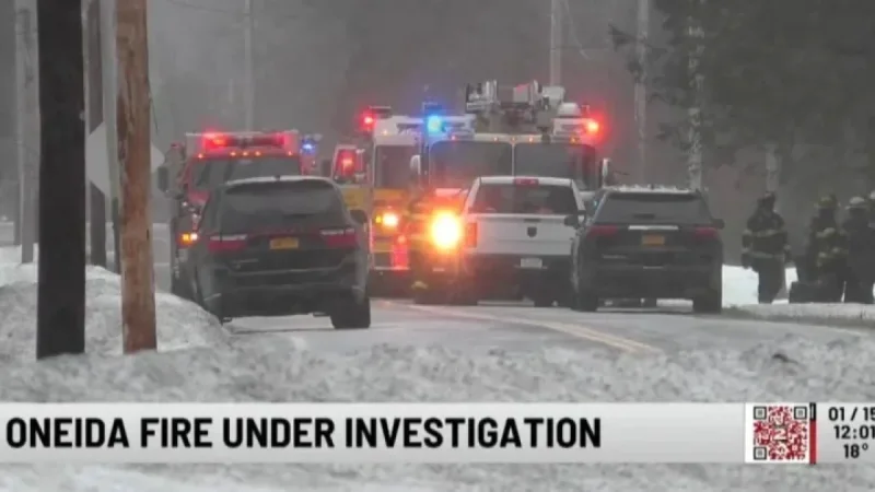 Tragic House Fire Claims Lives on Cobb Street, Oneida
